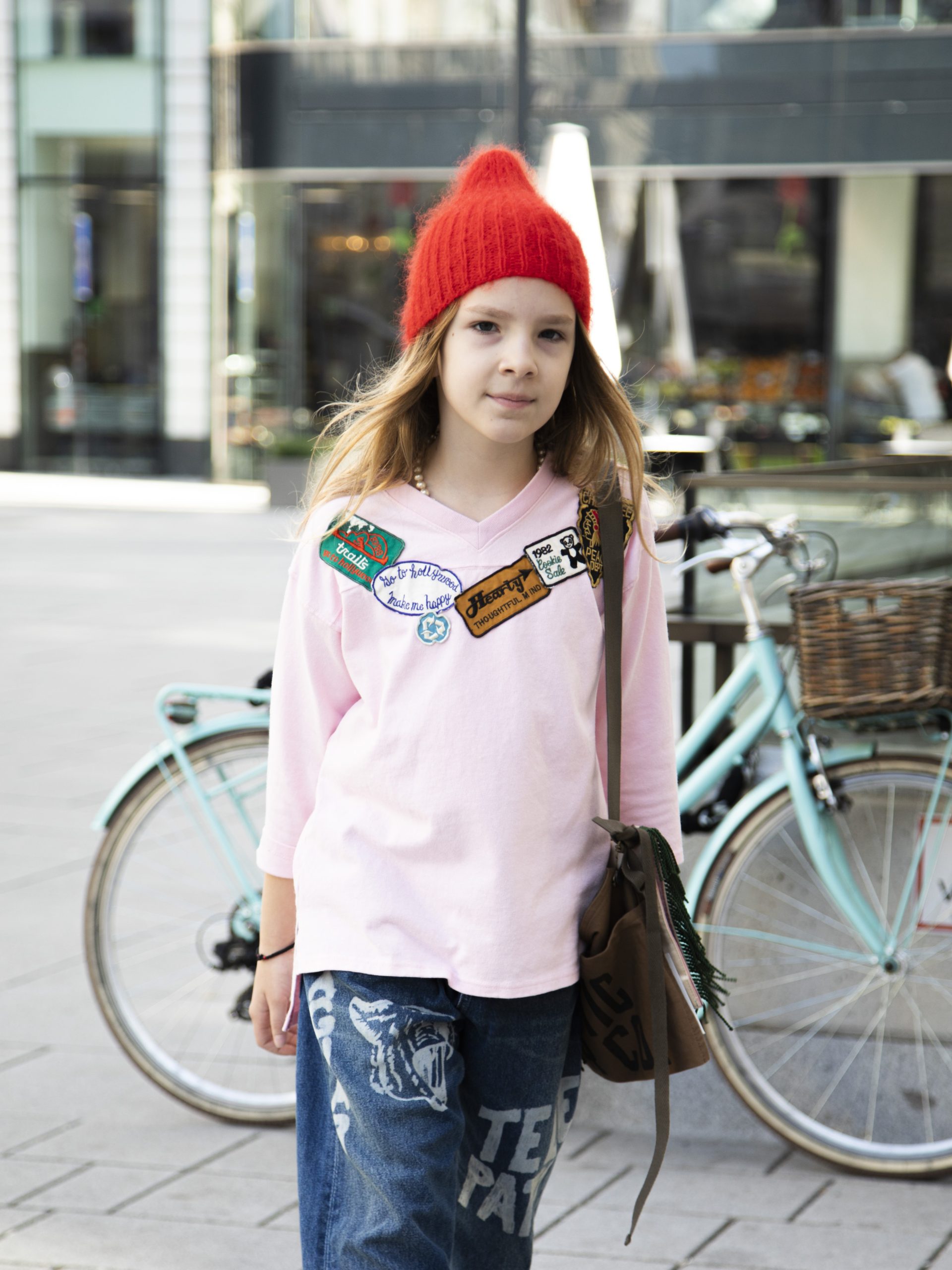GTH KIDS Vintage V-Neck T