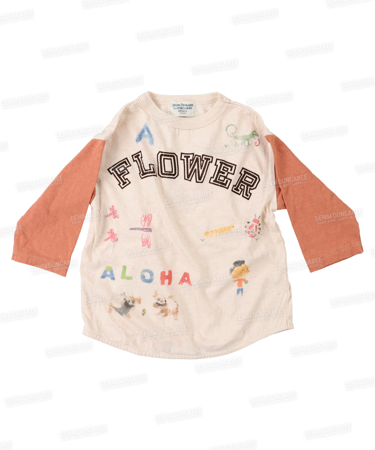 DD KIDS Vintage Tompkin Denjiku FLOWER T