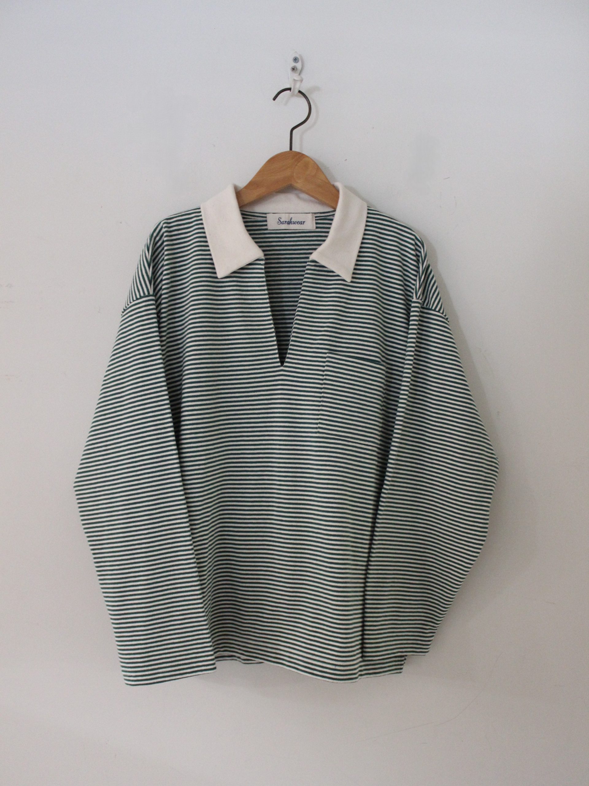 Vintage Stripe Jersey Cotton Shirt