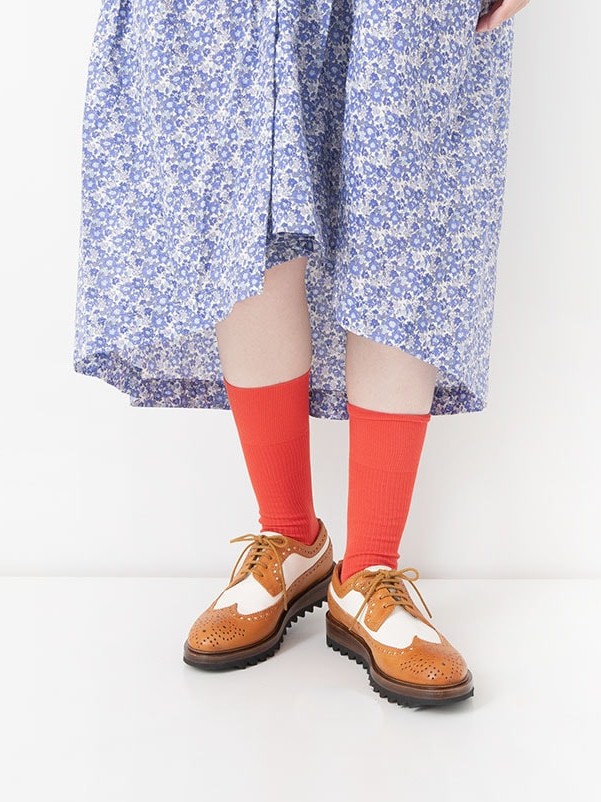 5 COLOR RIB SOCKS