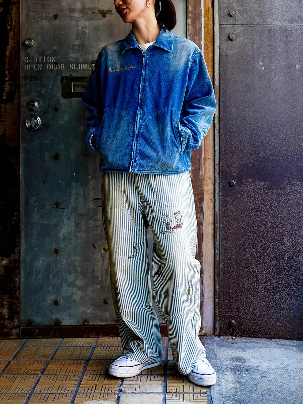 Hickory SNOOPY Double Knee Pants