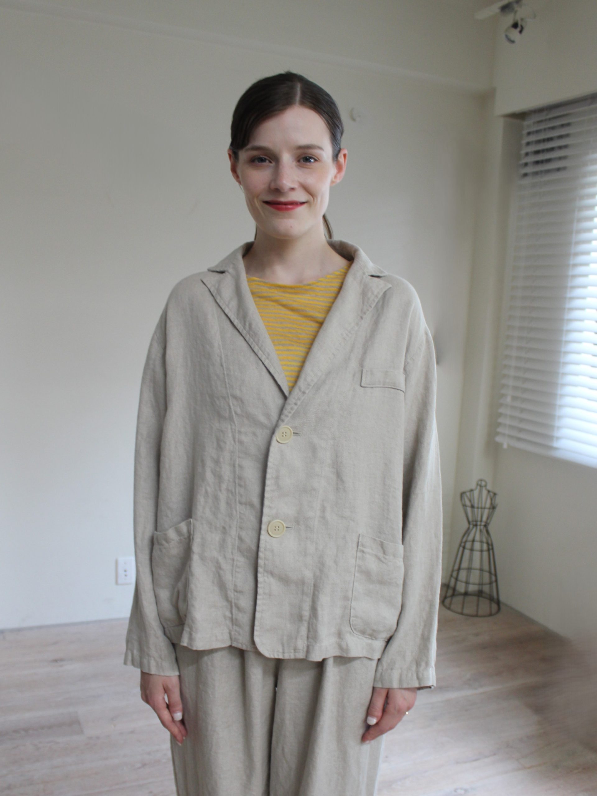 Linen Twill Jacket