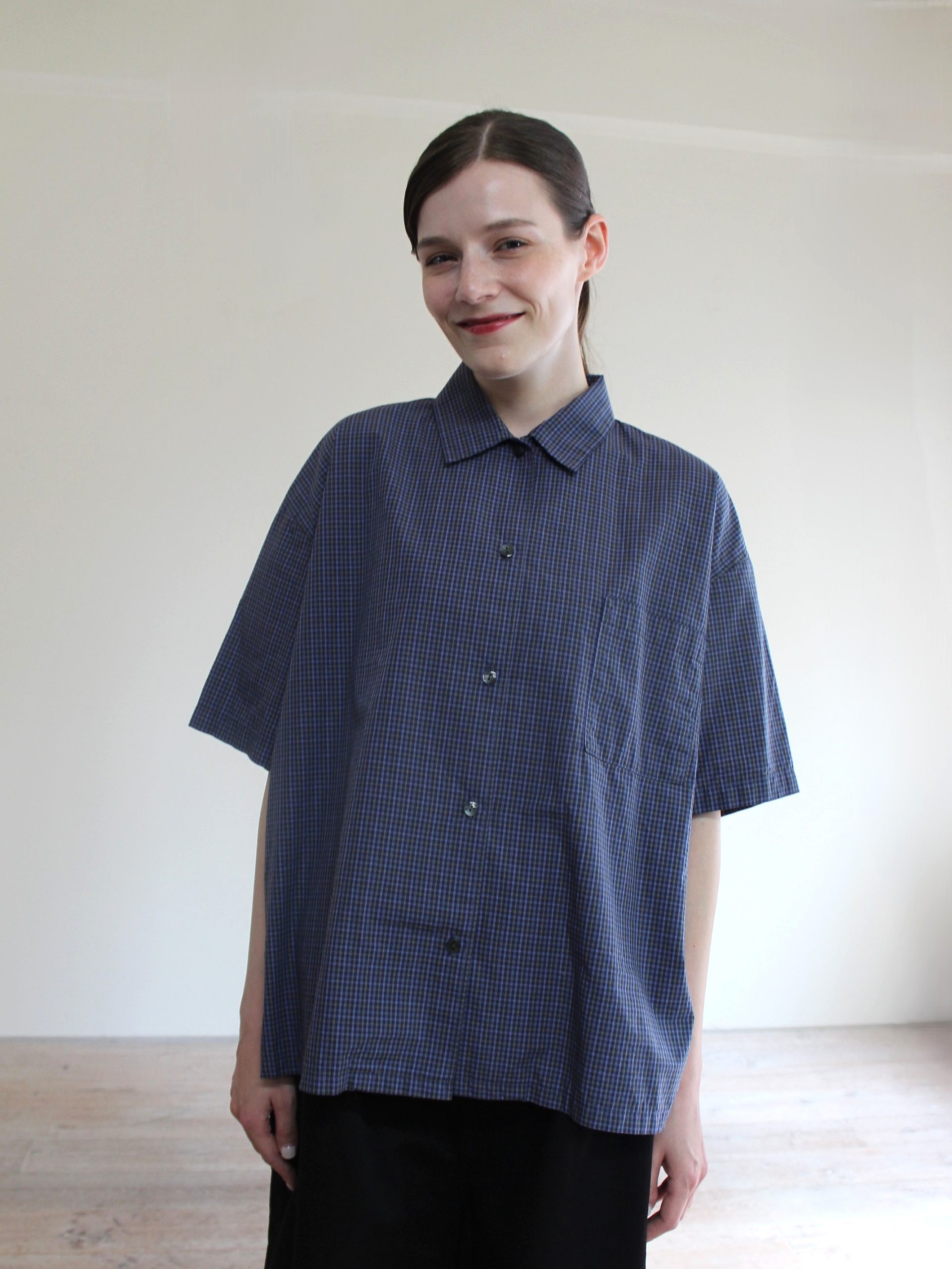 Ellen Check Poplin Shirt