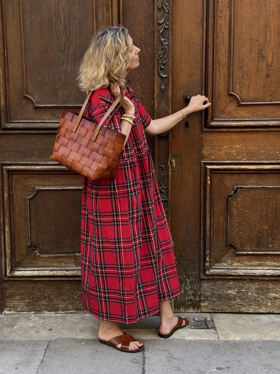 Tartan Check Co/Li Hanoi Dress