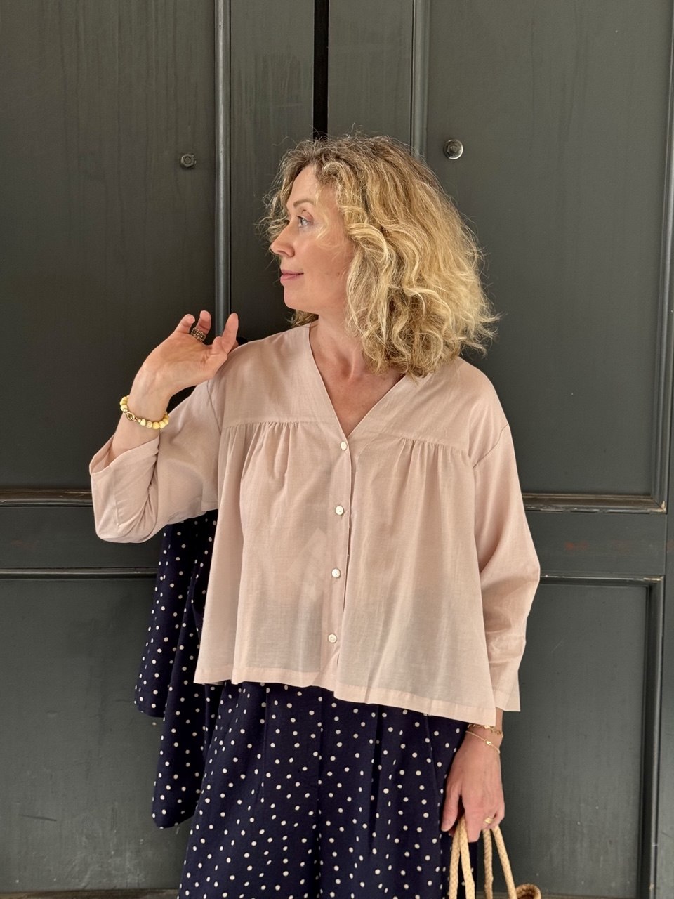 Farmers Cotton Linen Silk Shirt