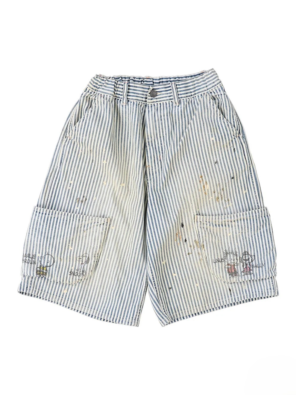 Hickory SNOOPY Cropped Shorts